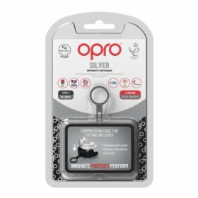 OPRO Gebitsbeschermer Self Fit Silver Edition V2 Transparant 2