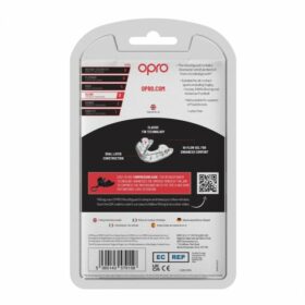 OPRO Gebitsbeschermer Self Fit Silver Edition V2 Transparant 3