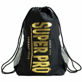 Zwarte rugtas / carrybag van Super Pro.