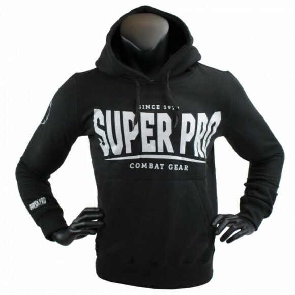 Super Pro Hoodie S.P. Logo Zwart Wit 2