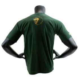 Super Pro T shirt Block Groen Goud 4