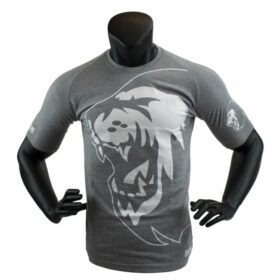 Super Pro T shirt Lion Grijs Wit 2