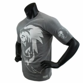 Super Pro T shirt Lion Grijs Wit 3