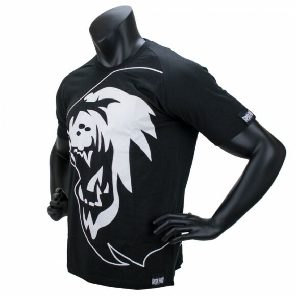 Super Pro T shirt Lion Zwart Wit 3