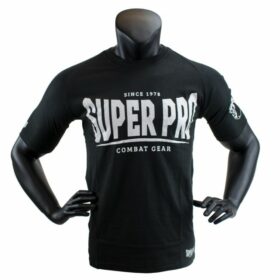 Super Pro T shirt S.P. Logo Zwart Wit 2