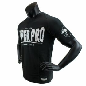 Super Pro T shirt S.P. Logo Zwart Wit 3