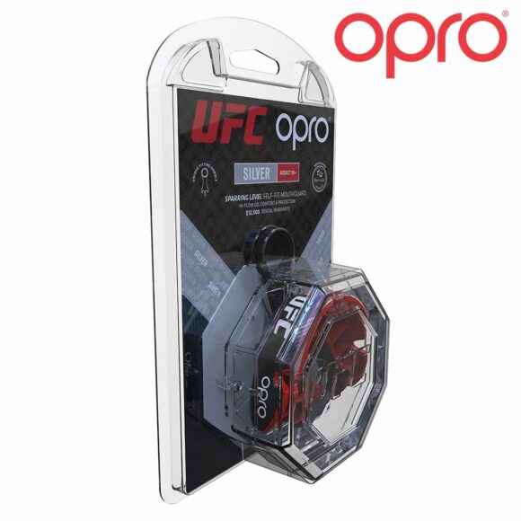 UFC Gebitsbeschermer OPRO Bronze Rood Zwart 2