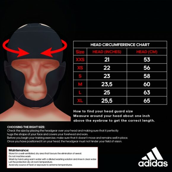 Adidas Response Hoofdbeschermer Zwart Wit 3