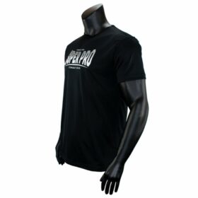 Super Pro T shirt DryFit T Shirt Stripes Zwart Wit 3