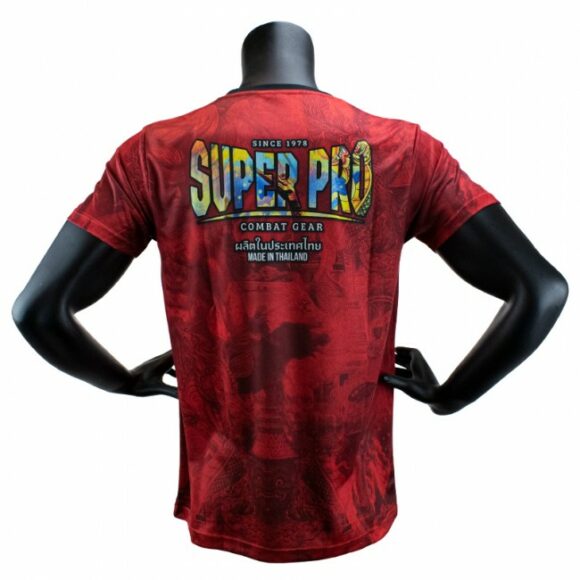 Super Pro T shirt Pattaya MADE in THAILAND Rood 4
