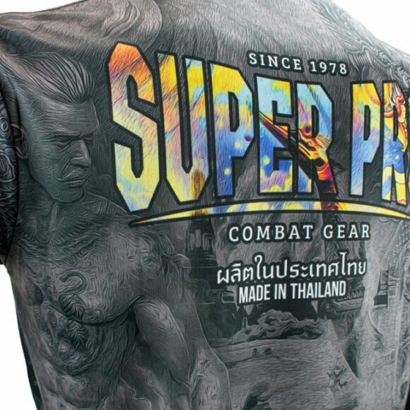 Super Pro T shirt Pattaya MADE in THAILAND Zwart 5