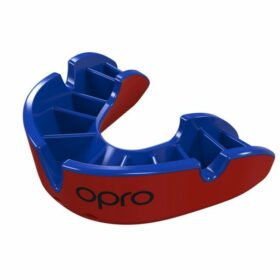 Rood blauw boksbitje van OPRO voor kinderen.