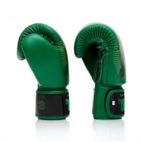 Fairtex Leren KickBokshandschoenen Resurrection Green Premium 3 1