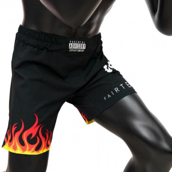 Fairtex MMA broek Burn Zwart 2 1