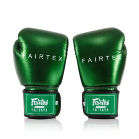 Fairtex Microfiber KickBokshandschoenen Metallic Groen 2 1