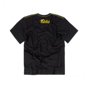 Fairtex T shirt Oval Zwart Goud 2 1