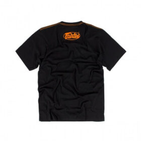 Fairtex T shirt Oval Zwart Oranje 2 1