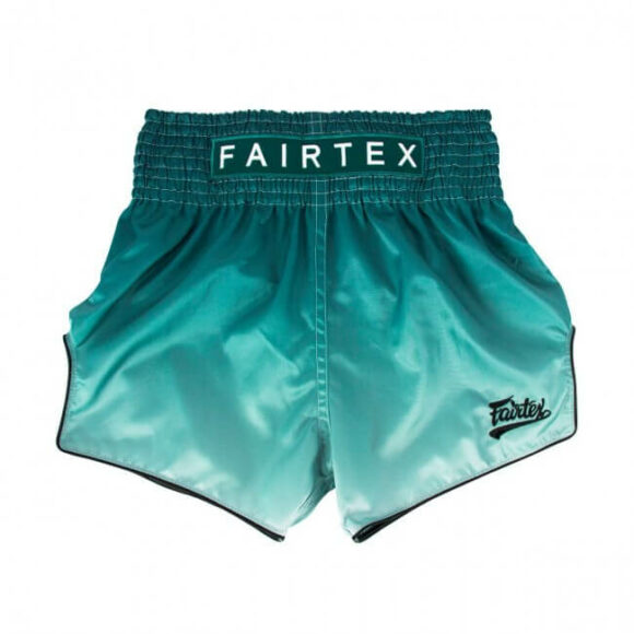 Groen kickboksbroekje van Fairtex voor volwassenen.