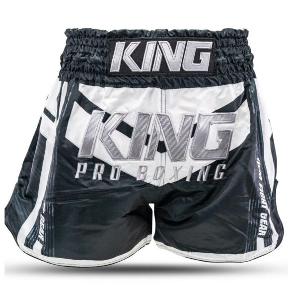 Zwart vechtsport broekje van King voor dames en heren.