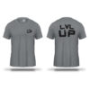 Grijs t-shirt van LVL-UP voor dames en heren.