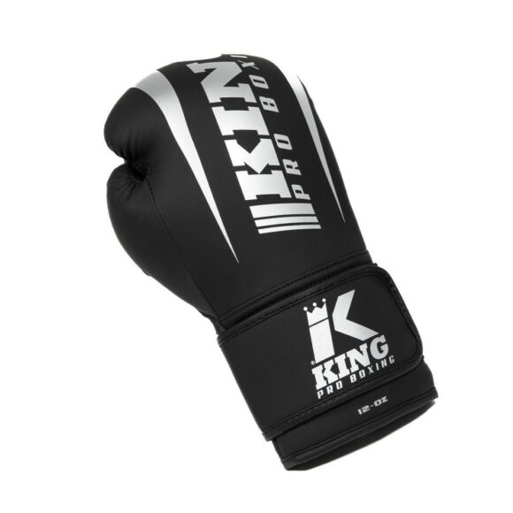 King Kpb Revo 7 KickBokshandschoenen Zwart Zilver 3