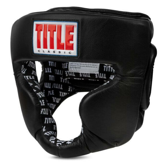 Hoofdbeschermer voor boksen van Title voor dames en heren.