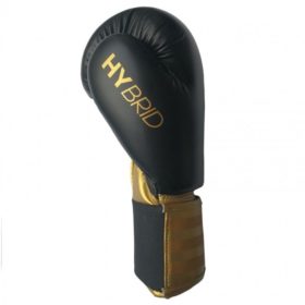 Adidas hybrid 100 (Kick)Bokshandschoenen Zwart/Goud