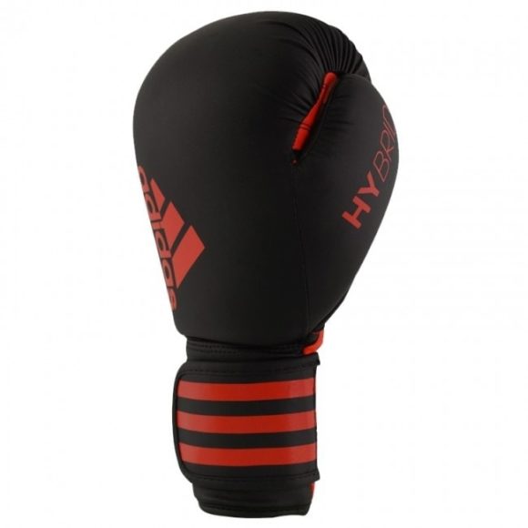 Adidas hybrid 50 (Kick)Bokshandschoenen zwart-rood