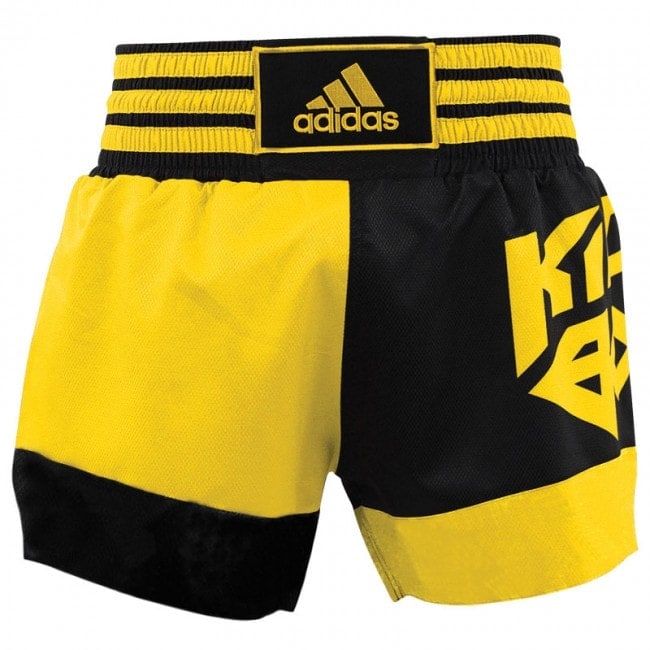 Geneeskunde Lotsbestemming toewijzing Adidas Kickboksshort Skb02 Zwart-Shock Geel kopen? | Fightplaza