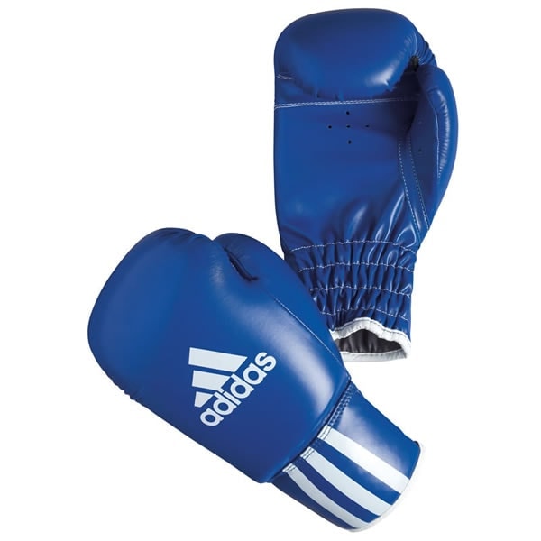 Adidas rookie kinder (kick)bokshandschoenen blauw