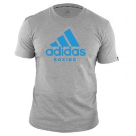 Adidas T-Shirt Boxing Community Grijs/Blauw