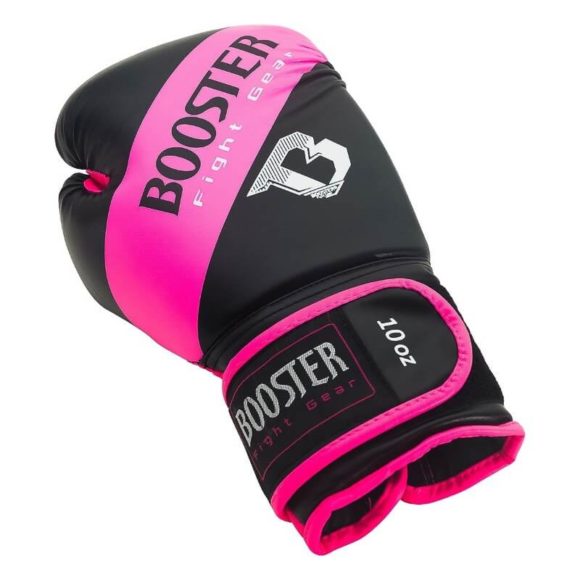 Booster BT sparring pink stripe (kick)bokshandschoenen