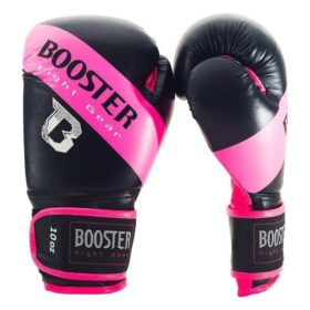 Booster BT sparring pink stripe (kick)bokshandschoenen
