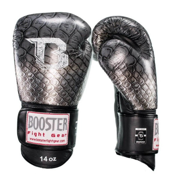 Booster (kick)bokshandschoenen Pro BGL Snake Silver