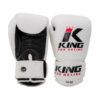 King (kick)bokshandschoenen Pro Boxing Wit/Zwart