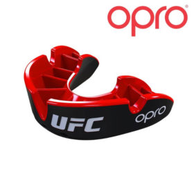 Opro Bronze Gebitsbeschermer UFC Zwart/Rood