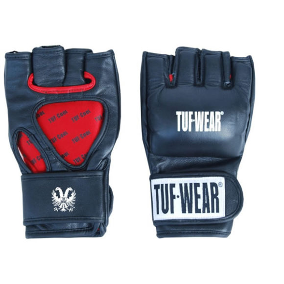 Tuf wear MMA grappling handschoenen 4oz van leer